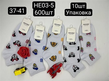 Женские носки с герои Диснея без шва опт мешками АРТ НЕ03-5 18602