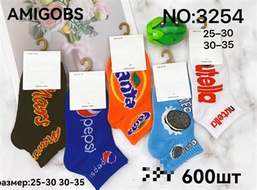Детские носки марс фаента орео пепси Амигос Amigobs оптом мешками арт 3254 19254
