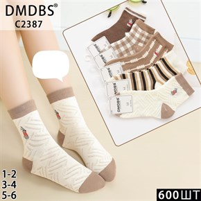 Детские носки кролик ассорти DMDBS оптом мешками Арт C2387 19583