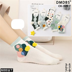 Детские носки со смайликами ассорти DMDBS оптом мешками Арт CK-021 19659