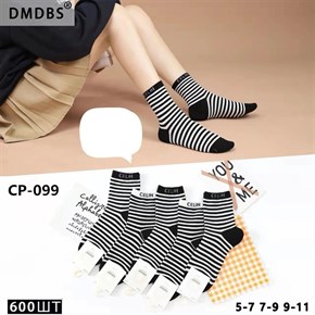 Детские носки с полосками ассорти DMDBS оптом мешками Арт CP-099 19726