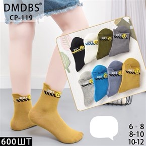 Детские носки смайлик ассорти DMDBS оптом мешками Арт CP-119 19736