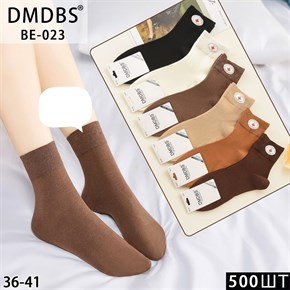 Женские носки однотонные ассорти DMDBS оптом мешками Арт BE-023 19761