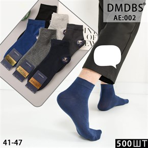 Мужские носки короткие ассорти DMDBS оптом мешками Арт AE-002 19766