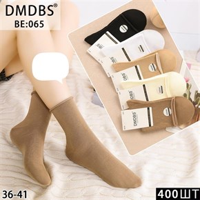 Женские носки однотонные ассорти DMDBS оптом мешками Арт BE:065 19789