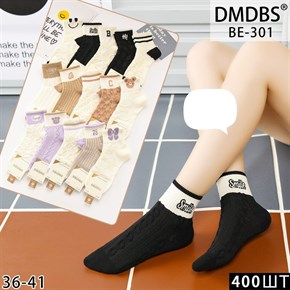 Женские носки с рисунками ассорти DMDBS оптом мешками Арт BE-301 19815