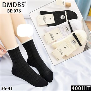 Женские носки с узорами ассорти DMDBS оптом мешками Арт BE:076 19830