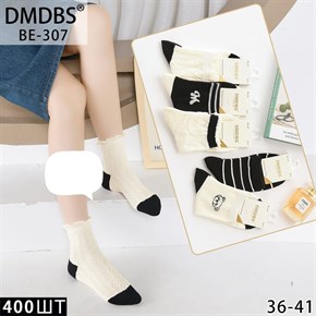 Женские носки с рисунками ассорти DMDBS оптом мешками Арт BE-307 19899