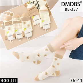Женские носки мишки ассорти DMDBS оптом мешками Арт BE-337 19900