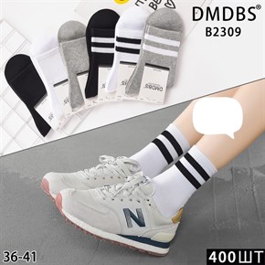 Женские носки с полосками ассорти DMDBS оптом мешками Арт B2309 19927
