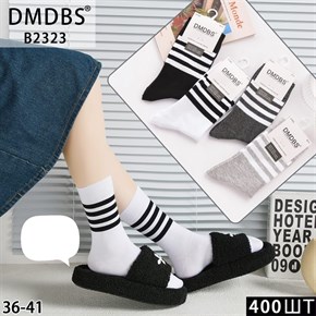 Женские носки в полоску ассорти DMDBS оптом мешками Арт B2323 19947