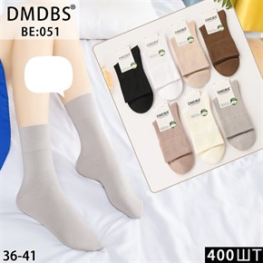 Женские носки однотонные ассорти DMDBS оптом мешками Арт BE:051 19950