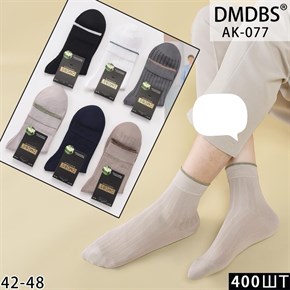 Мужские носки с узорами ассорти DMDBS оптом мешками Арт АK-077 19977