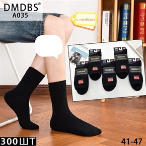 Мужские носки махра классика черные DMDBS оптом мешками Арт A035 20094