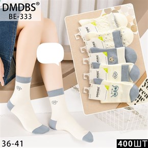 Женские носки зайцы ассорти DMDBS оптом мешками Арт BE-333 19894