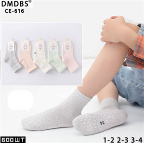Детские носки ассорти с рисунками DMDBS мешками оптом АРТ CE-616 CE-616