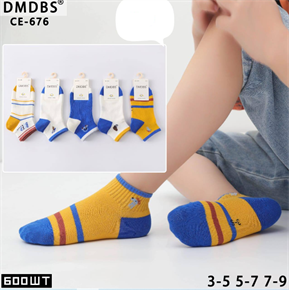 Детские носки короткие с рисунком DMDBS мешками оптом АРТ СE-676 СE-676