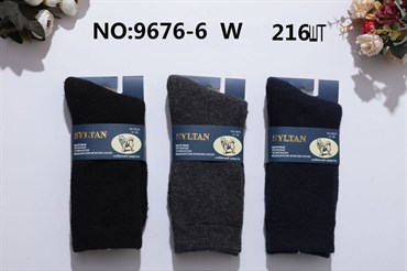 Носки мужские собачья шерсть однотонные ассорти оптом мешками Syltan Арт 9676-6 21179