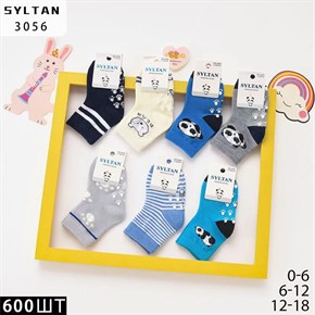 Детские носки панда ассорти Syltan опт мешками Арт 3056 21220