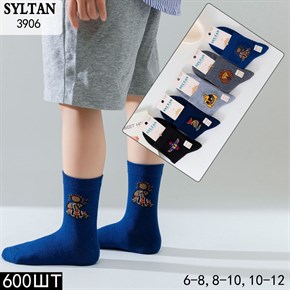 Детские носки Египет ассорти Syltan опт мешками Арт 3906 21309