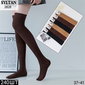 Подростковые гольфы однотонные ассорти Syltan опт мешками Арт 2828 21340