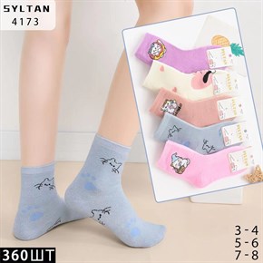 Детские носки зимние махровые Syltan оптом мешками арт 4173 4173