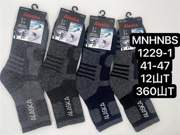 Мужские носки ALASKA зимние термо Аляска МИНИbs 1229-1 22100