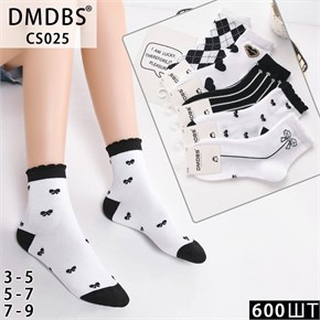 Детские носки с рисунком  ассорти DMDBS оптом мешками Арт  CS025 22358