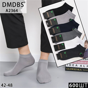 Мужские носки сеточка короткие ассорти DMDBS опт мешками Арт A2364 22524