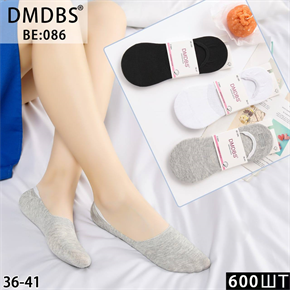 Женские носки cледки гладкие ассорти DMDBS оптом мешками Арт  BE:086 22566