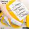 Женские носки  вязка белые однотонные DMDBS оптом мешками Арт  BS018 22603 - фото 28540